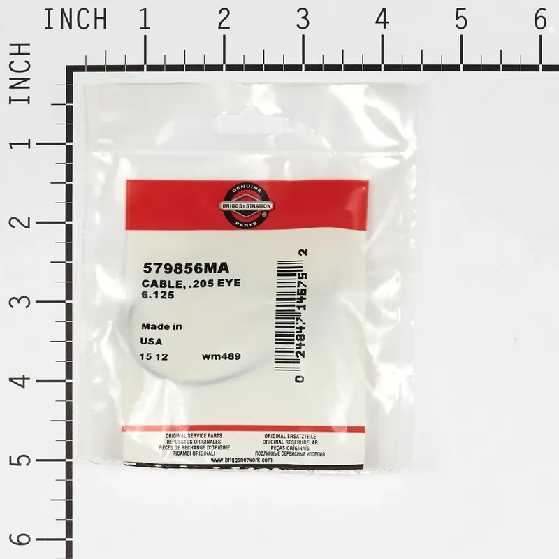 Briggs & Stratton - 579856MA - CABLE .205 EYE 6.125 Seasonal Sale