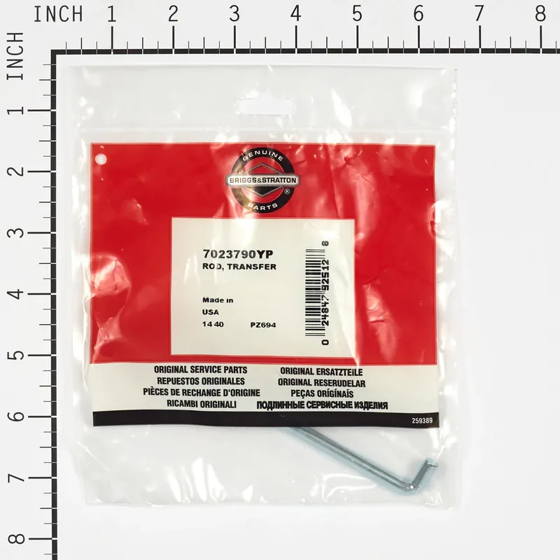 Top Pick Briggs & Stratton - 7023790YP - ROD TRANSFER