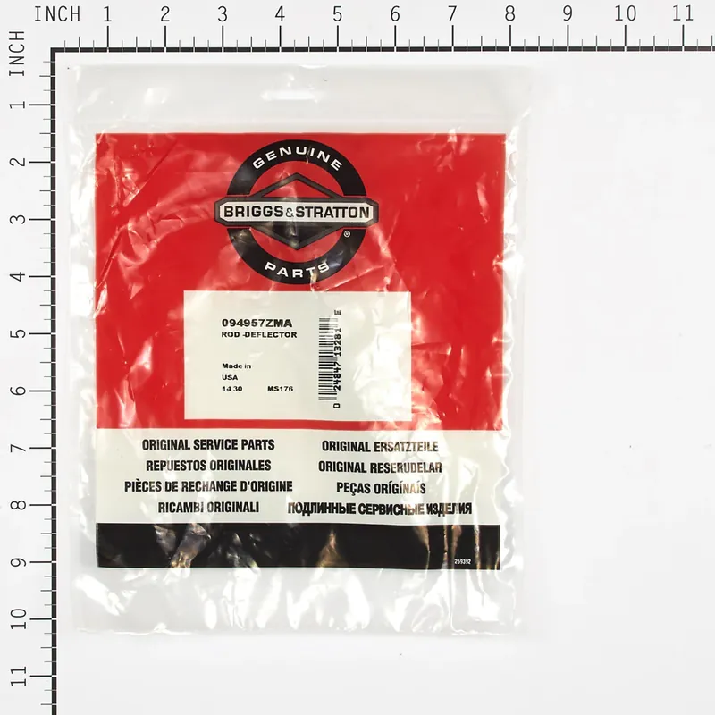 Limited Time Briggs & Stratton - 94957ZMA - ROD -DEFLECTOR