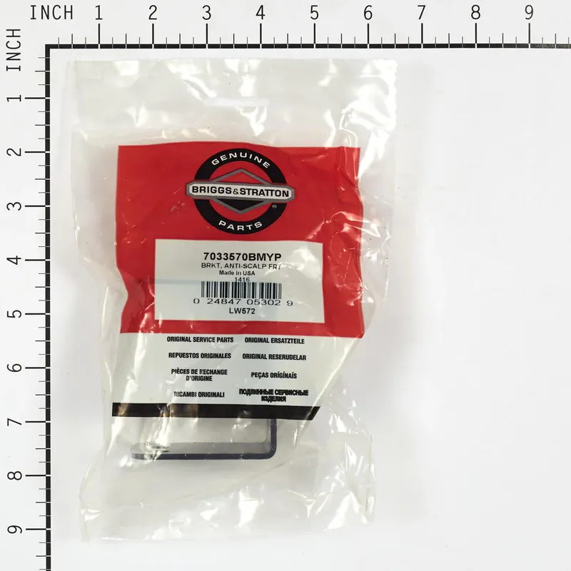 Briggs & Stratton - 7033570BMYP - BRKT ANTI-SCALP FRT Genuine