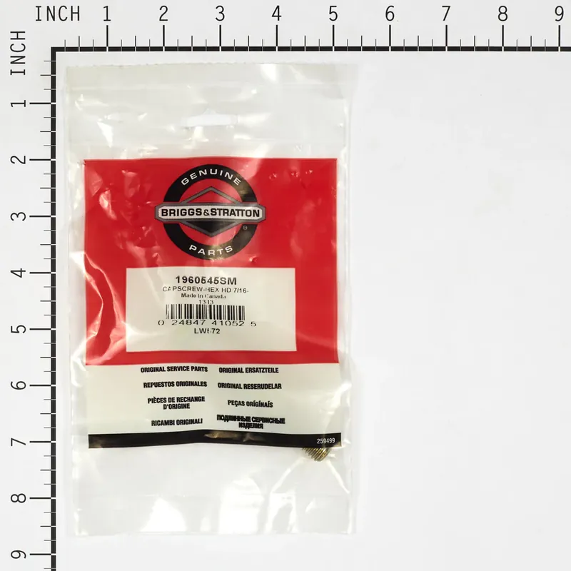 Trending Briggs & Stratton - 1960545SM - CAPSCREW-HEX HD 7/16-