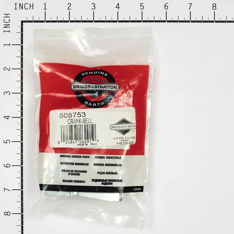 Direct From Factory Briggs & Stratton - 808753 - CRANK-BELL