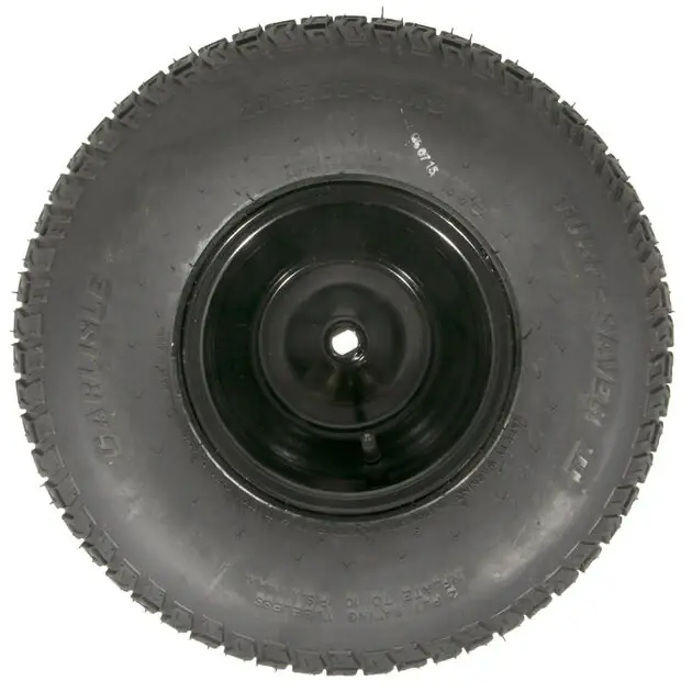 Genuine MTD - 634Z04324-0637 - WHEEL ASM-COMPL POWDER BLACK