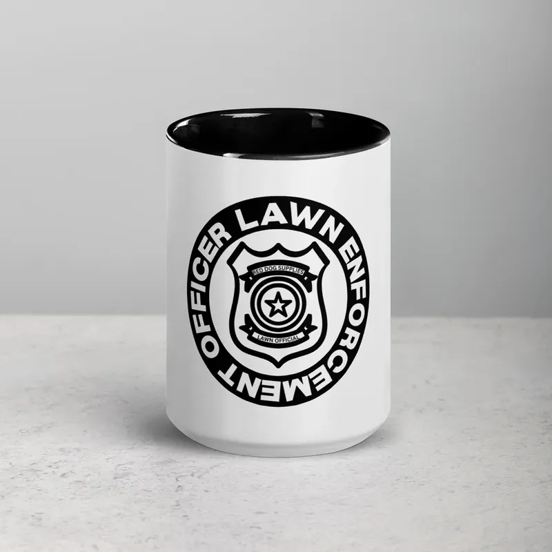 Lawn Enforcement Officer Color Mug Final Sale