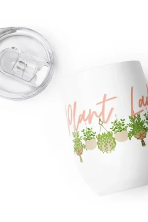 Plant Lady Wine Tumbler Professional Grade