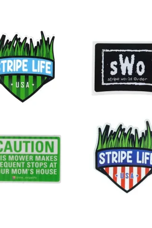Stripe Life Sticker Price Cut