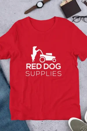 Red Dog Supplies T Shirt - White Cheap