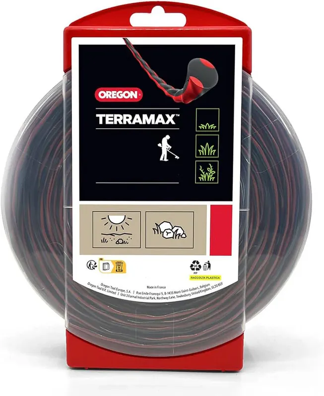 Oregon Trimmer Line - 24-380 - TerraMax - Oval Twist - .080" Gauge, 1 lb. Donut, 320 Feet Limited Offer