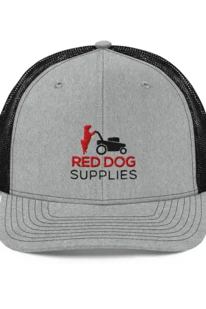 Buy Online Red Dog Supplies Trucker Cap - Red & Black